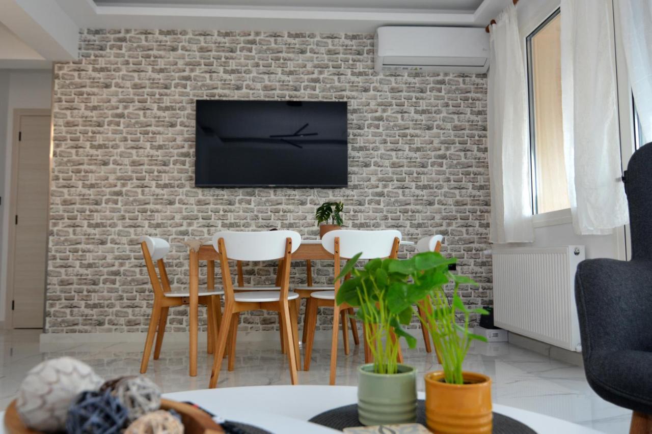La Casa Blanca Apartment Kavála Ngoại thất bức ảnh